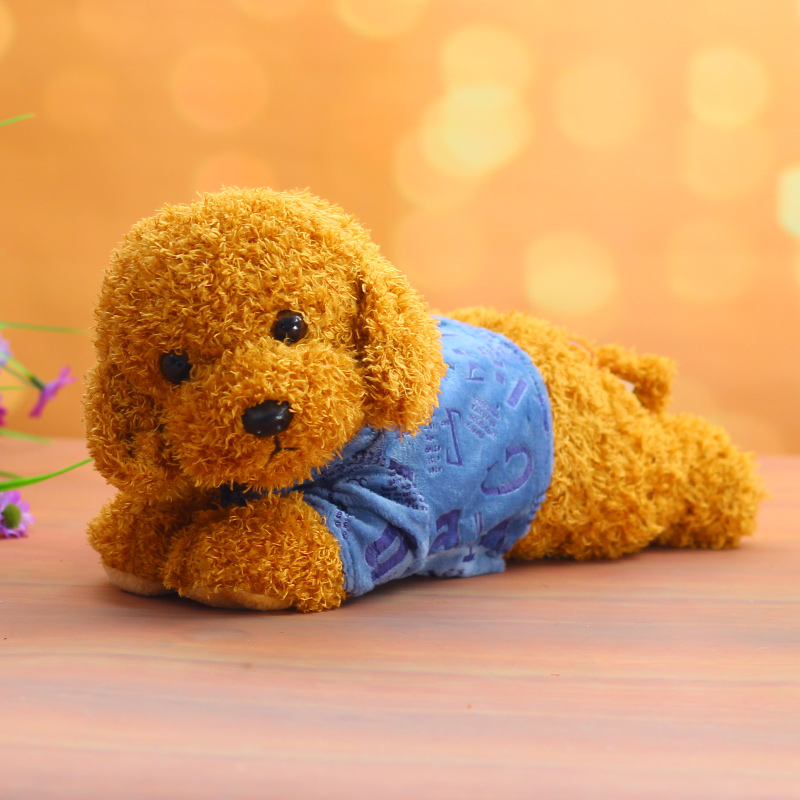 Dễ thương Teddy Dog Doll Puppy Dog Đồ chơi sang trọng Chó mới Trang trí xe Trang trí Trang trí Búp bê Ragdoll - Đồ chơi mềm