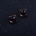 Phiên bản Hàn Quốc của trang sức nhỏ pha lê trâm cài kim cương vuông vuông kim cương nhỏ cổ áo kim cổ áo khóa cổ áo clip nam
