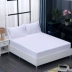Giường bao gồm mảnh duy nhất giường bìa bảo vệ bìa bụi che Simmons giường bìa 1.2m1.5m1.8m màu trắng tinh khiết vải trượt