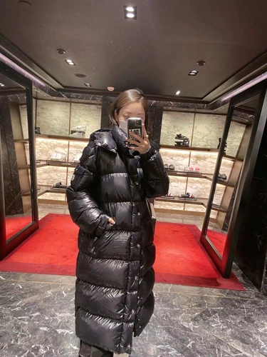 Moncler/Mongolian Long Maya яркое лицо, соединяющее куртку, мужская и женская куртка знает покупку воздуха