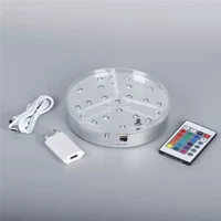 Средняя светодиодная перезаряжаемая световая панель 15 см.