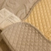 Plain đầy đủ bông thêu sofa đệm cao cấp chống trượt mềm vải ghế sofa đệm bốn mùa lanh bộ khăn màu rắn - Ghế đệm / đệm Sofa tấm trải ghế sofa mùa hè Ghế đệm / đệm Sofa