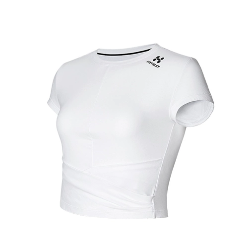 Спортивная летняя футболка, шорты, приталенный дышащий топ