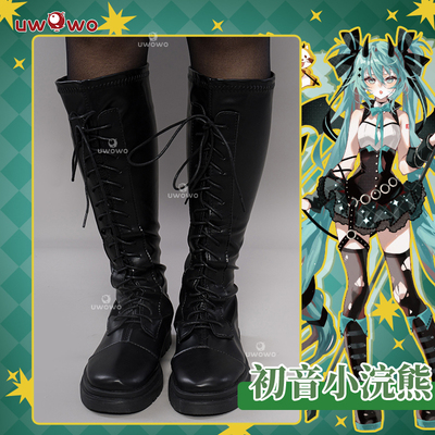 taobao agent Pre-sale Uwowo Youwowo Hatsune Miku Raccoon linkage Hatsune shoes cosplay accessories