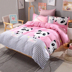 Đơn giản bốn mảnh cotton 1.8 m bộ đồ giường 2.0 m quilt bông đôi 1.5 mét khăn trải giường ba mảnh đặt 4 Bộ đồ giường bốn mảnh