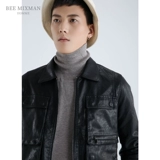 Демисезонная полиуретановая трендовая куртка, 2020, в корейском стиле