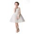Cô gái váy trắng công chúa mùa hè cậu bé váy phồng gạc váy catwalk biểu diễn piano váy hoa cô gái phiên bản Hàn Quốc - Váy trẻ em