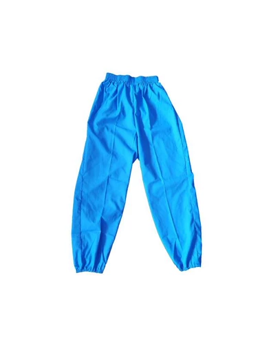 Белые рабочие синие штаны для работы