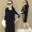 Phụ nữ mùa xuân 2019 phiên bản Hàn Quốc mới của thời trang giản dị giản dị bước chân váy trùm đầu áo len hai dây - Sản phẩm HOT