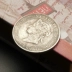 1867 Hồng Kông 壹 vòng bạc coin bạc đô la Victoria Nữ Hoàng kỷ niệm coin bạc vòng antique sưu tập tiền xu