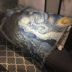 Sơn dầu Vincent van Gogh sao đêm nghệ thuật sao tấm thảm trang trí chăn sofa chăn chăn giường chăn chăn đan Tapestry