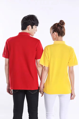 Цветная летняя одежда подходит для мужчин и женщин, хлопковая футболка polo, комбинезон, короткий рукав