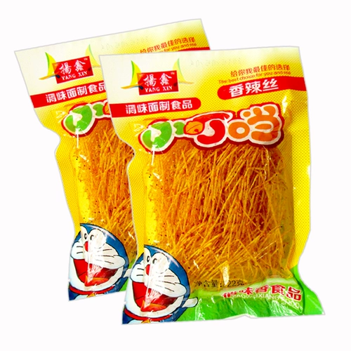 Little Dingdang Spicy Spicy Spicy Snacks, вспоминая ностальгический подарочный пакет 8090 детства, когда детство
