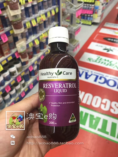 Австралийская прямая почтовая почта здоровой уход резопатрол жидкость Resveratrol Voltic Dalm 200 мл