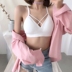 Joker đơn giản màu rắn bọc ngực ống đồ lót hàng đầu mùa xuân và mùa hè mới sexy mỏng dây đeo vai vẻ đẹp trở lại nhỏ yếm trong top áo kiểu nữ Áo ba lỗ