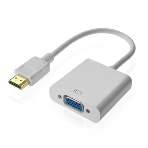 HDMI в VGA Converter Lenovo Dell HP Ноутбук соединение мультимедийного проектора высокая линия
