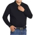 Mùa thu cộng với size áo thun dài tay nam có phần mỏng, cộng với chất béo cộng với chất béo từ bi bố được trang bị áo thun cotton - Áo phông dài