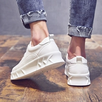 Летняя трендовая белая обувь, универсальные высокие белые кроссовки, низкая повседневная обувь, коллекция 2023, в корейском стиле