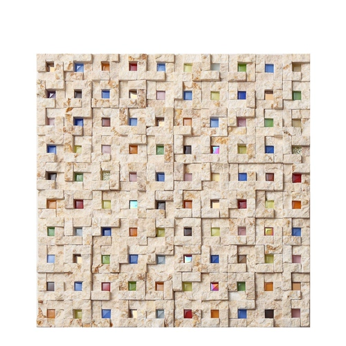 Mingmahui красочная каменная мозаичная плитка плитка крыльца