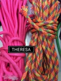 Гимнастические многоцветные шелковые нитки, 3м