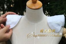 подплечники 礼服耸肩 特厚垫肩 舞台时装秀服装肩垫 西装大衣翘垫肩溜肩包邮