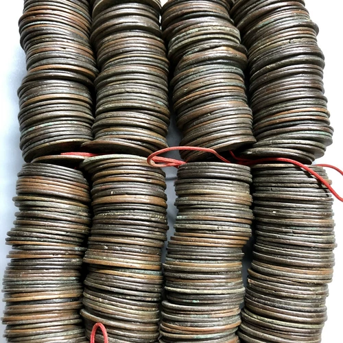 Древние монеты, медные монеты, древняя валюта, деньги, Qian yongtongbao, подлинная не -цермия династия, песня Цянь, Цяньзи Цянь Ву Император Цянь