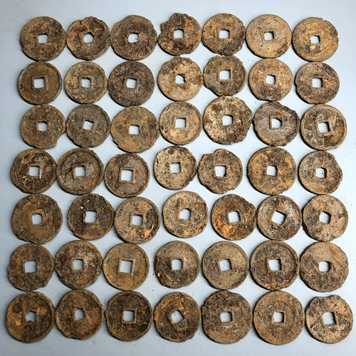 Древние монеты, древние монеты, деньги, реальность, северная песня Tieqianzheng и Tongbao Iron Money, Non -Copper Coin Song и династии Цин