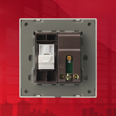 Розетка TV+телефон Международная Электротехническая переключатель панели