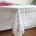 Miễn phí vận chuyển American Pastoral đan móc ren khăn trải bàn bảng bảng vải vải che khăn bàn cạnh giường rỗng - Khăn trải bàn