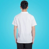 Тонкий летний белый дышащий комбинезон подходит для мужчин и женщин для работы, короткий рукав