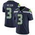 NFL rugby bóng phù hợp với Seattle Seahawks Seahawks 3 WILSON thế hệ thứ hai huyền thoại thêu jersey Mua bóng bầu dục bóng bầu dục