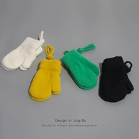 Демисезонные детские удерживающие тепло комфортные перчатки, в корейском стиле