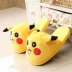 Sáng tạo Pokemon Pokemon Bear Cotton Twisted Kaqiu Dahuang Duck Bao gồm tất cả sang trọng Cặp đôi dép bông