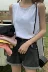 Mùa hè 2020 phiên bản mới của Hàn Quốc đơn giản và hoang dã đơn giản màu sắc không tay áo vest rắn màu sling top nữ sinh viên - Áo ba lỗ