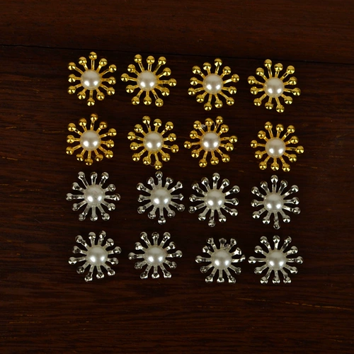 Hefeng ручной работы DIY Материал аксессуары металлические аксессуары цветочный ядро ​​цветочный жемчужный сочетание полупродукта отдельная подгонка