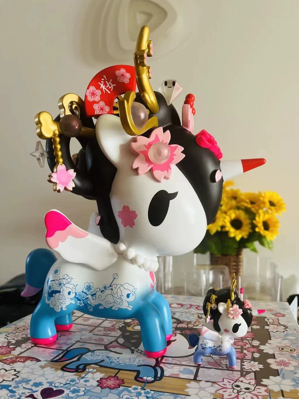 Tokidoki Unicorns Yoshino 10 -inch Sakura Mermaid Exhibition Limited Malaysian Heartbeat Memories