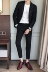 Mùa thu mới của nam giới Hàn Quốc phù hợp với bộ đồ mỏng hai mảnh của người Anh - Suit phù hợp áo dạ nam Suit phù hợp