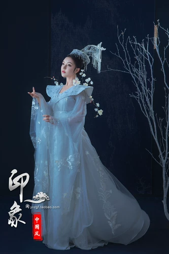 Фото студия фото фото фото женский костюм красивая сказочная свадьба, мед, Шеншен, Джин Ми, одежда холодный макияж