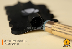 мел для кия 台球杆皮头打磨器弧度打磨器修理器台球桌用品修皮头修杆配件工具