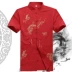 Trung niên và cũ Tang phù hợp với nam giới mùa hè ngắn tay áo sơ mi Trung Quốc áo trang phục quốc gia Trung Quốc phong cách áo sơ mi ông nội tải shop ban do dan toc Trang phục dân tộc