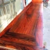 Lào gỗ hồng đỏ Zhongtang trường hợp cho sáu bộ của Ming và Qing triều đại gỗ gụ cổ điển đồ gỗ phòng khách - Bàn / Bàn