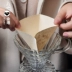 Nhật Bản nhập khẩu loại giấy lọc nhỏ giọt của Mỹ màu chính 102 loại 100 tờ Túi đựng cà phê bằng tay hình bát lọc - Cà phê