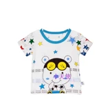 Летняя одежда подходит для мужчин и женщин, детский комбинезон, хлопковая футболка с коротким рукавом, 2020, детская одежда