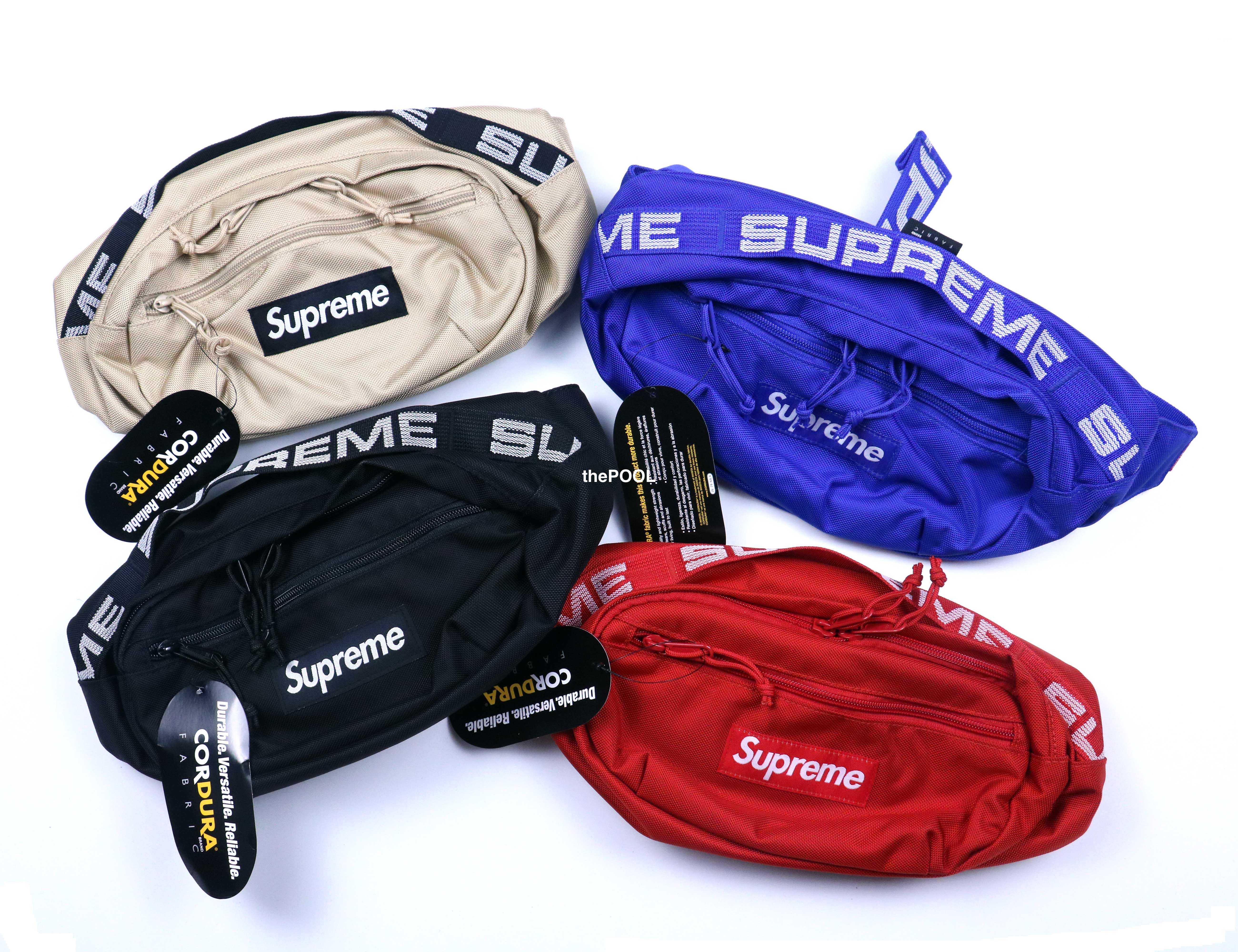 supreme 18ss 44th waist bag