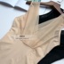 Lin Nai quản lý cơ thể áp lực nhẹ áp lực vi thân thiện với da bodysuit một mảnh quần áo mở khóa Ý nhập khẩu vải Một mảnh