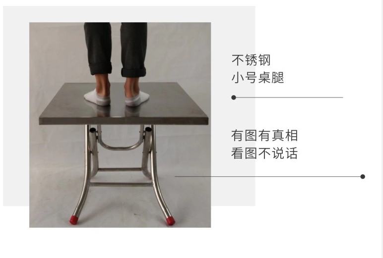 Bàn chân sắt dày bàn gỗ chân bàn để bàn lớn bàn tròn chân thép không gỉ văn phòng đóng mở - FnB Furniture
