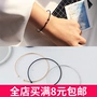 Hàn quốc phiên bản của thời trang đơn giản Nhật Bản và Hàn Quốc hoang dã vòng đeo tay nữ triều tính khí bạn gái cá tính mở bracelet bracelet trang sức vòng tay lv