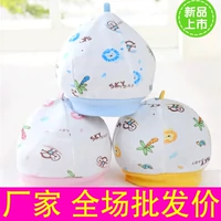 Детская хлопковая шапка для новорожденных, оптовые продажи