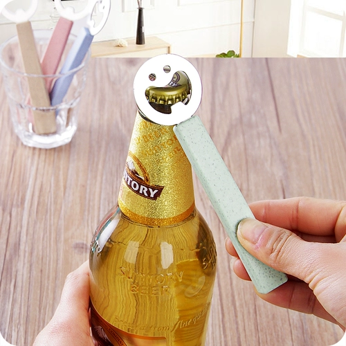 YouSeju Creative Smile Beer Bottle Botly Pancker Home нержавеющая сталь рука