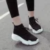 Ins siêu lửa stretch socks giày nữ Hàn Quốc phiên bản của ulzzang dày thoáng khí sinh viên hip hop hip-hop giày cao giày tập gym nữ Giày cao gót